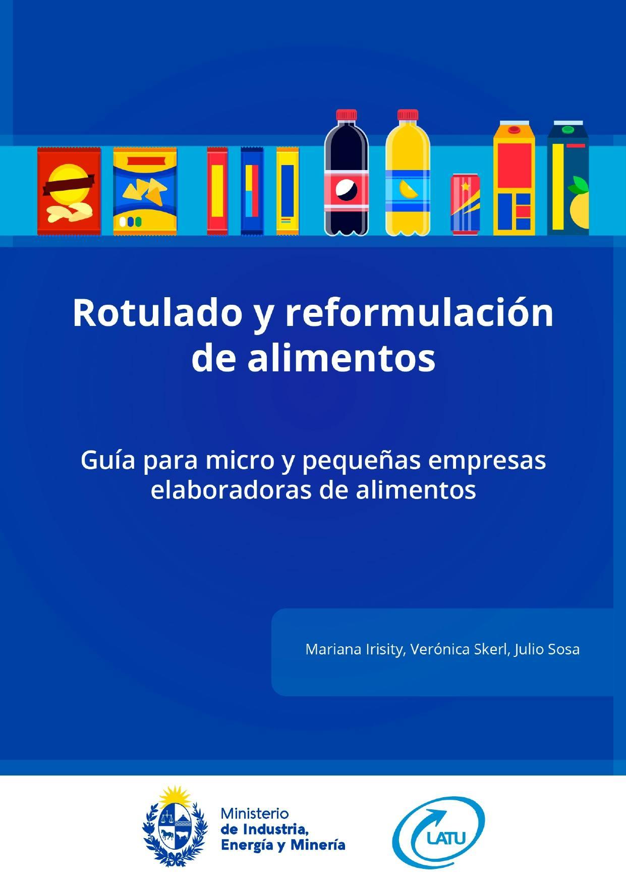 Rotulado y reformulación de alimentos